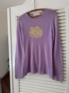 Vintage Lilac Cashmere Knit