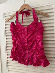 Vintage Magenta Halter