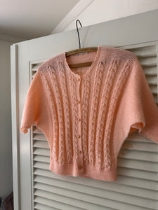 Vintage Pink Cardigan