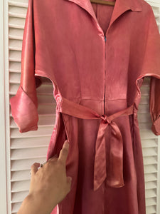 Vintage Fredericks of Hollywood Satin Dress