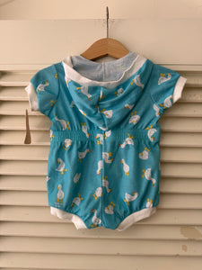 Vintage Baby Geese Romper