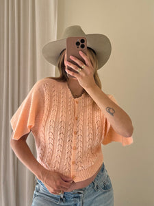 Vintage Pink Cardigan