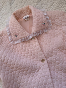 Vintage Quilted Bed Jacket