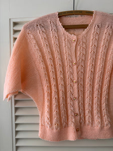 Vintage Pink Cardigan