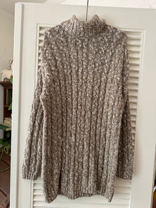 Vintage Oatmeal Sweater Dress
