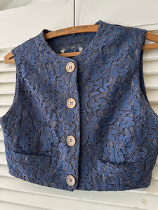 Vintage D&G Lace Vest