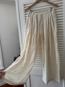 Eleven Eleven Pleated Linen Pants