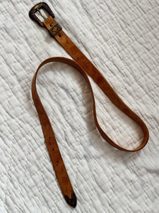 Vintage Cowboy Motif Belt