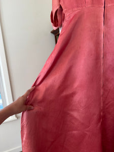 Vintage Fredericks of Hollywood Satin Dress