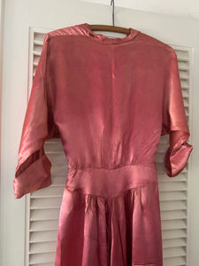 Vintage Fredericks of Hollywood Satin Dress