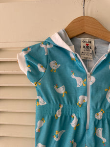 Vintage Baby Geese Romper